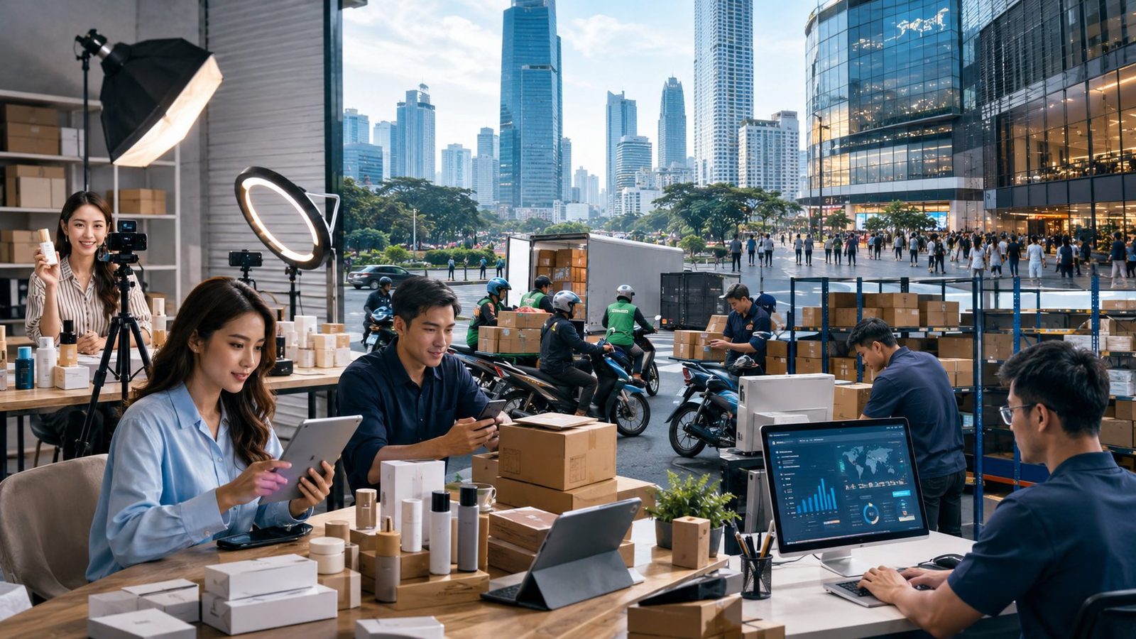 TikTok Shop Tokopedia 融合